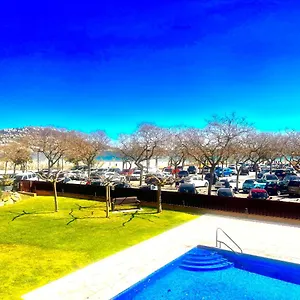  Apartment Beautiful 75m2 With View At The Beach, Pool, Parking